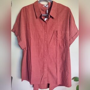 NWT Apraw Women's Cotton Shirt Size XXL